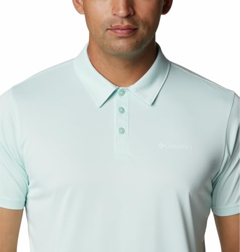 Image of Columbia Men's Solid Regular Fit Hike Polo