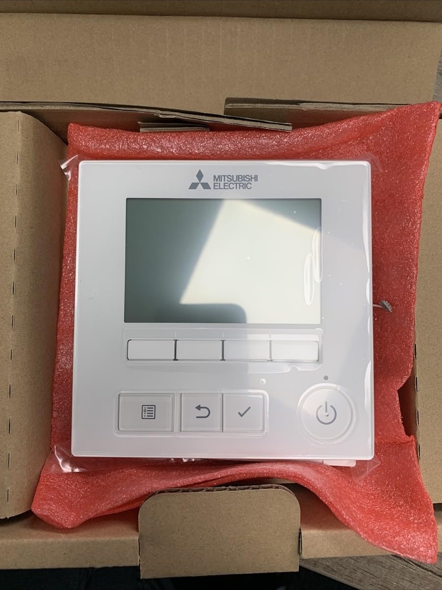 Mitsubishii PAR-41MAAU Deluxe MA Wired Digital Programmable Thermostat for Mini Split, Citi-Multi, VRF. Replaces Mitsubishii PAR-40MAA, PAR-40MAAU, PAR-40MAC