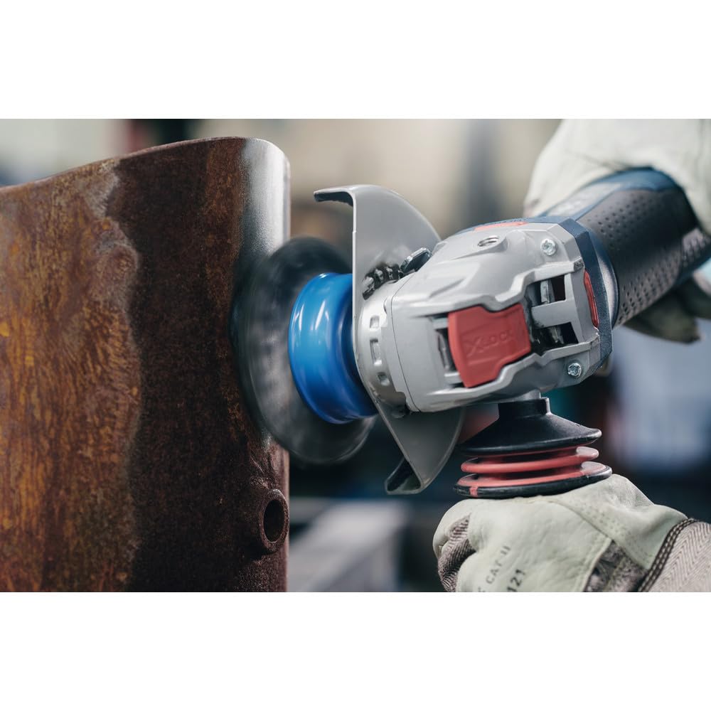 Bosch WBX319 7,6 cm Raddurchmesser X-LOCK Dorn Edelstahl gewellt Topfbürste