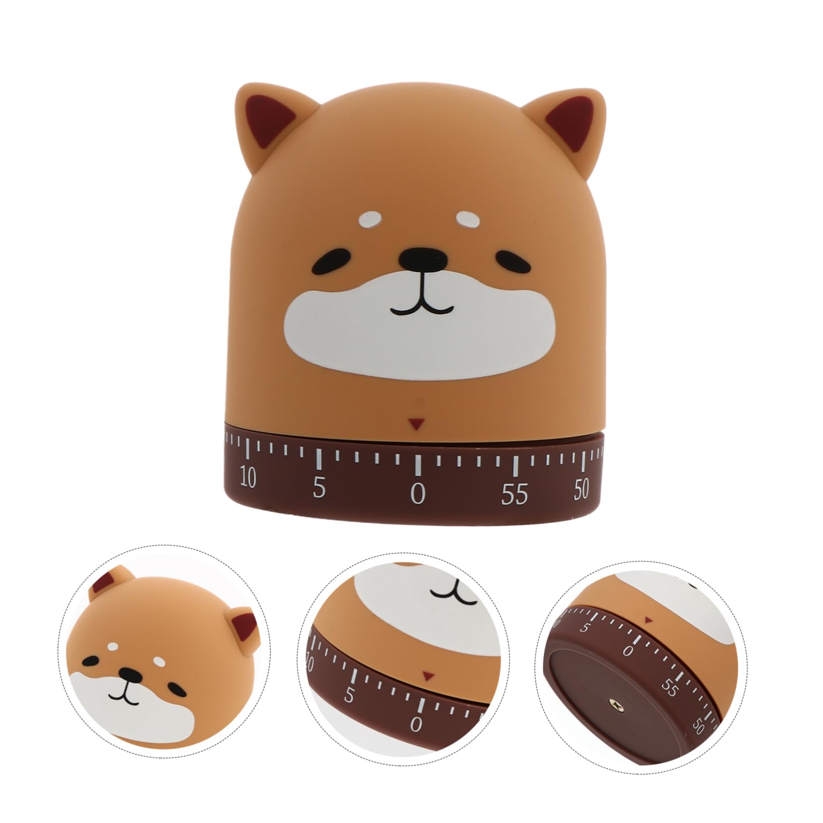MAGICLULU 3stücke Cartoon Küchentimer Mechanisch Timer Für Küche Eieruhr Im Hunde-Design Zeitmanagement Für Backen Kochen Übungen Und Unterrichtsaktivitäten