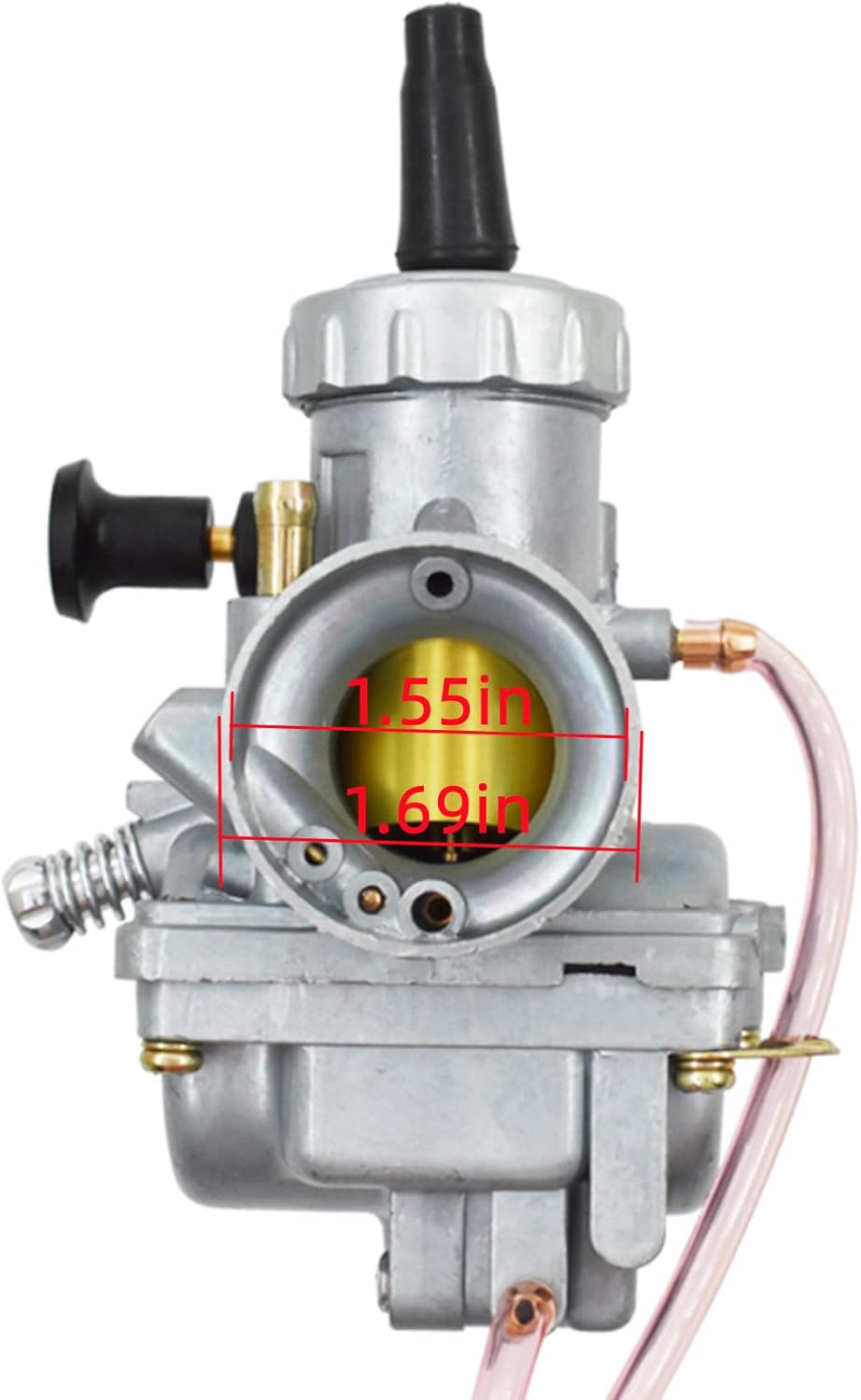 GXYWADY Motorcycle Carburetor VM24mm Carb Replacement for Yamaha DT100 DT125 DT175 RT100 RT180 TTR125 TTR125E TTR125L TTR125LE