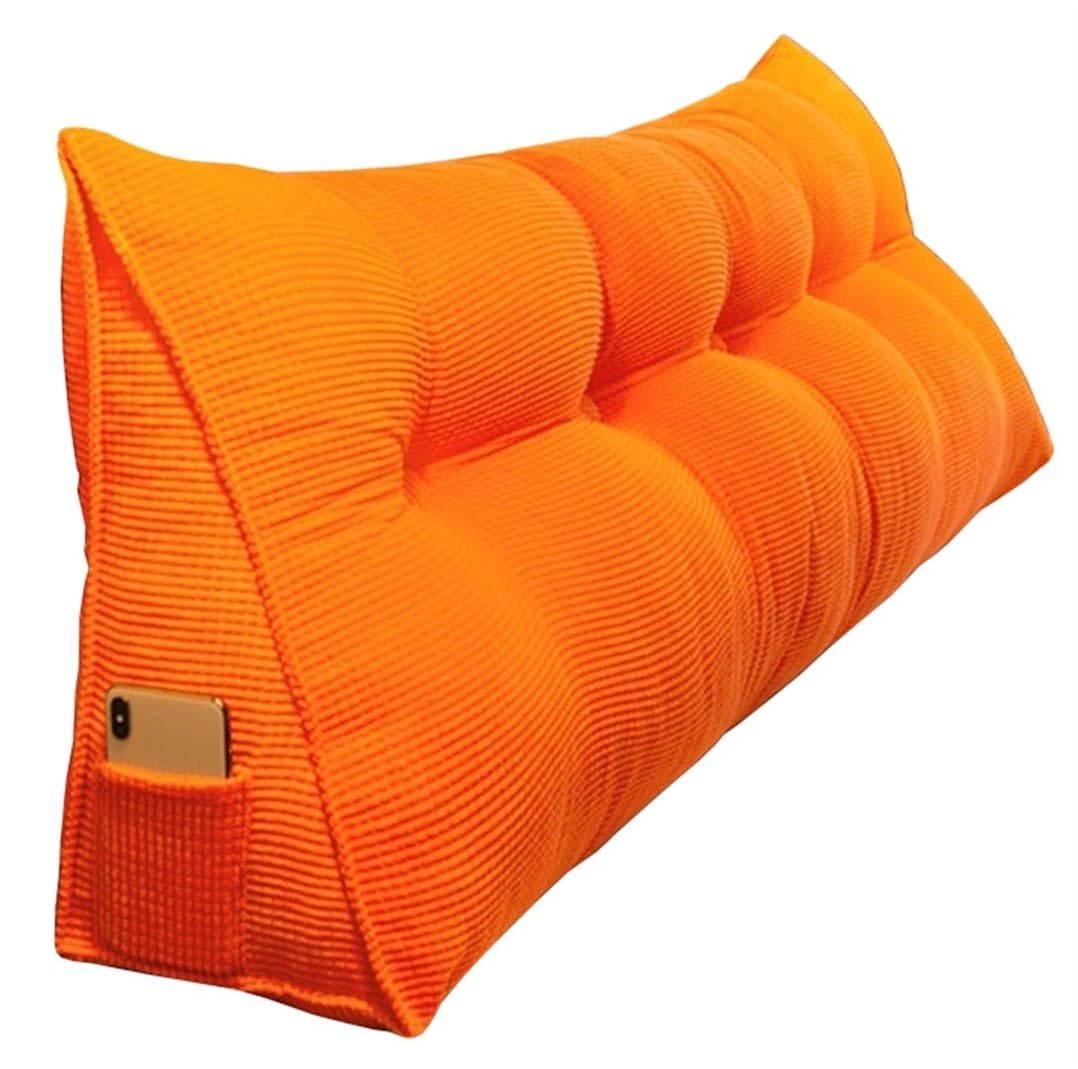 Support de positionnement du dossier avec coussin triangulaire de lit