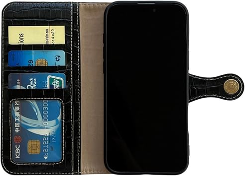 Case For IPhone 17 Pro Max/17 Pro/17 Air/17, Genuine Leather Cover With Scratch-Resistant Card Insertion Kickstand Shell(Brown,17 Pro Max)