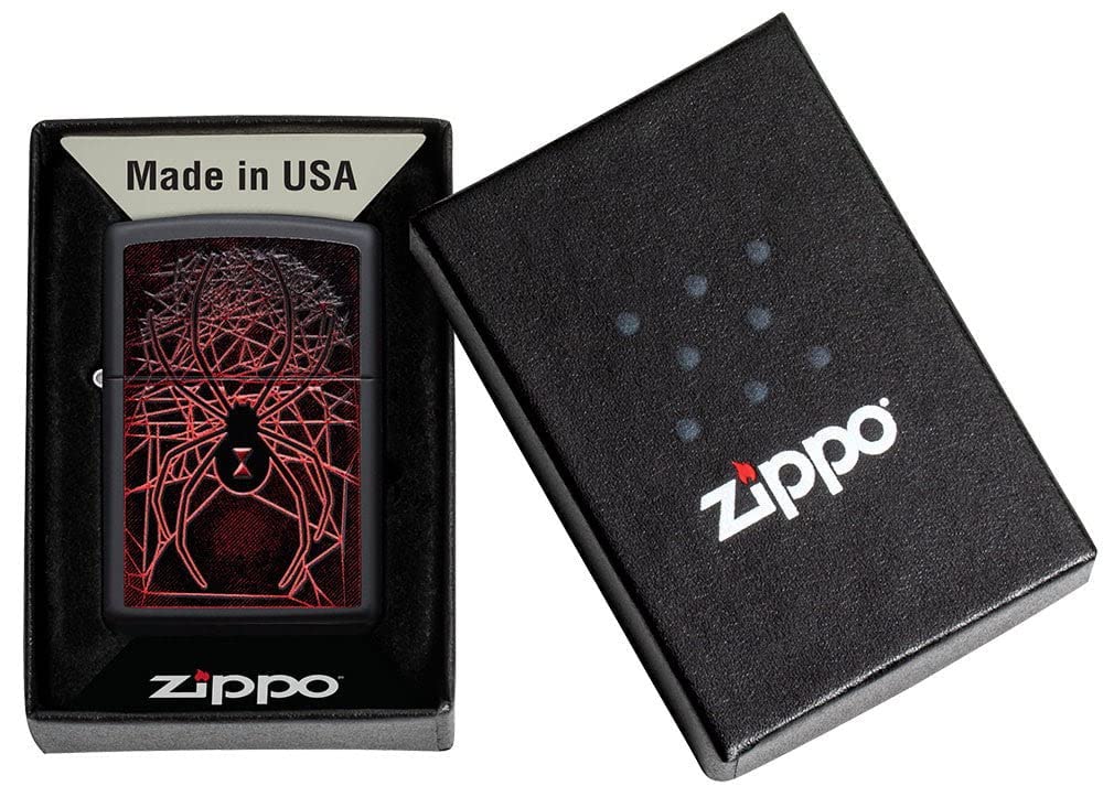 Buy Zippo Spider Design Windproof Pocket Lighter Online at Low