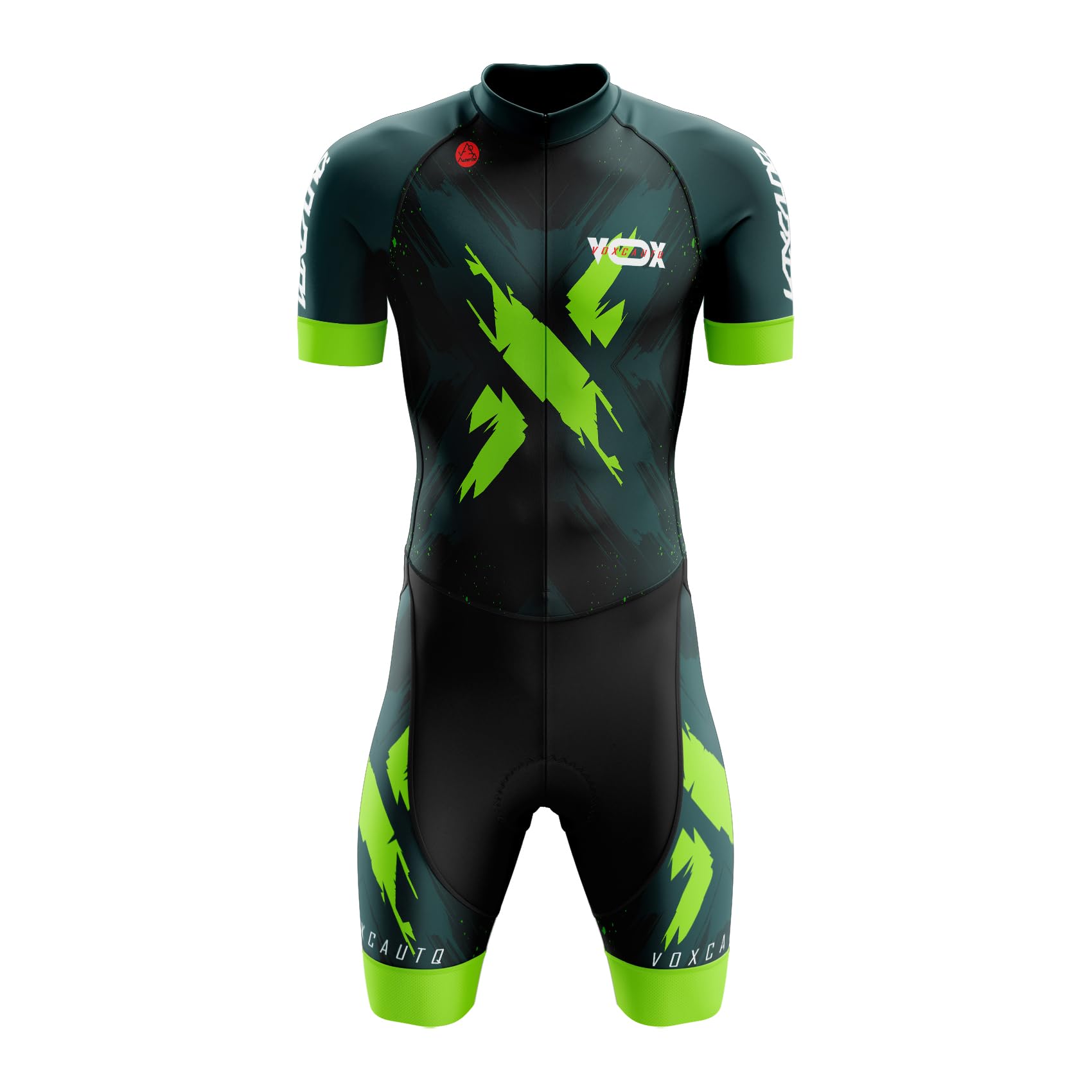 Conjunto de Traje de triatlón de Manga Corta para Hombre,Cycling Skinsuit Triatlón for Hombres,Pro Manga Corta Traje de Ciclismo,MTB Mono para Correr,Andar en Bicicleta,Nadar