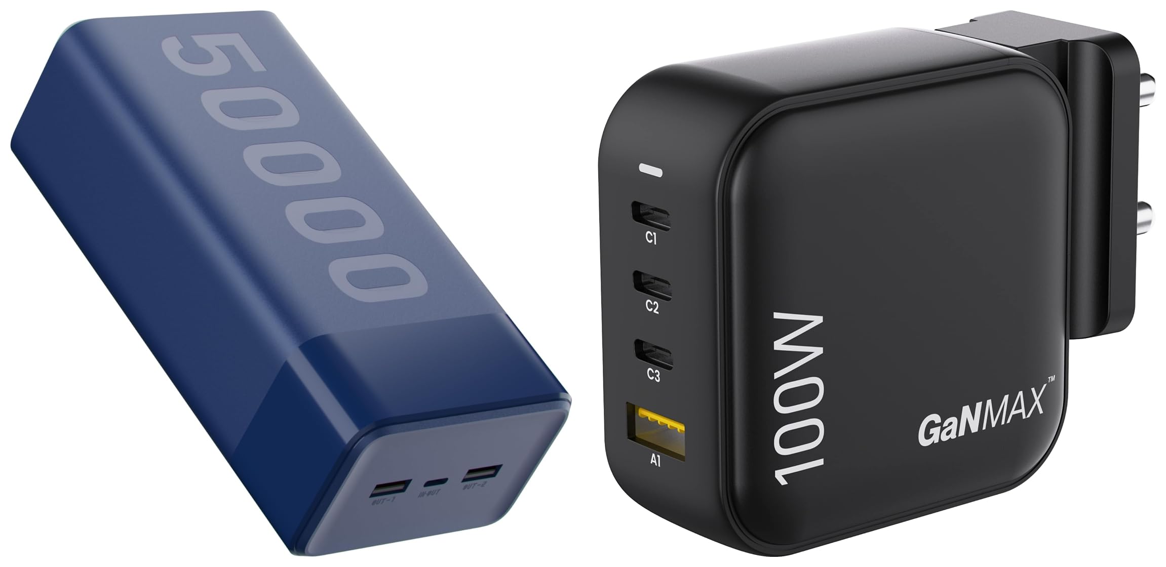 Ambrane Stylo Max 50K 50000 mAh with 100w Gan Charger-image-26