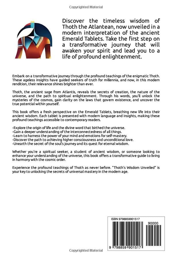 Miniatura 2 de Thoth's Wisdom Unveiled The Secrets of Universal Mastery (Ancient Teachings for Modern Minds)