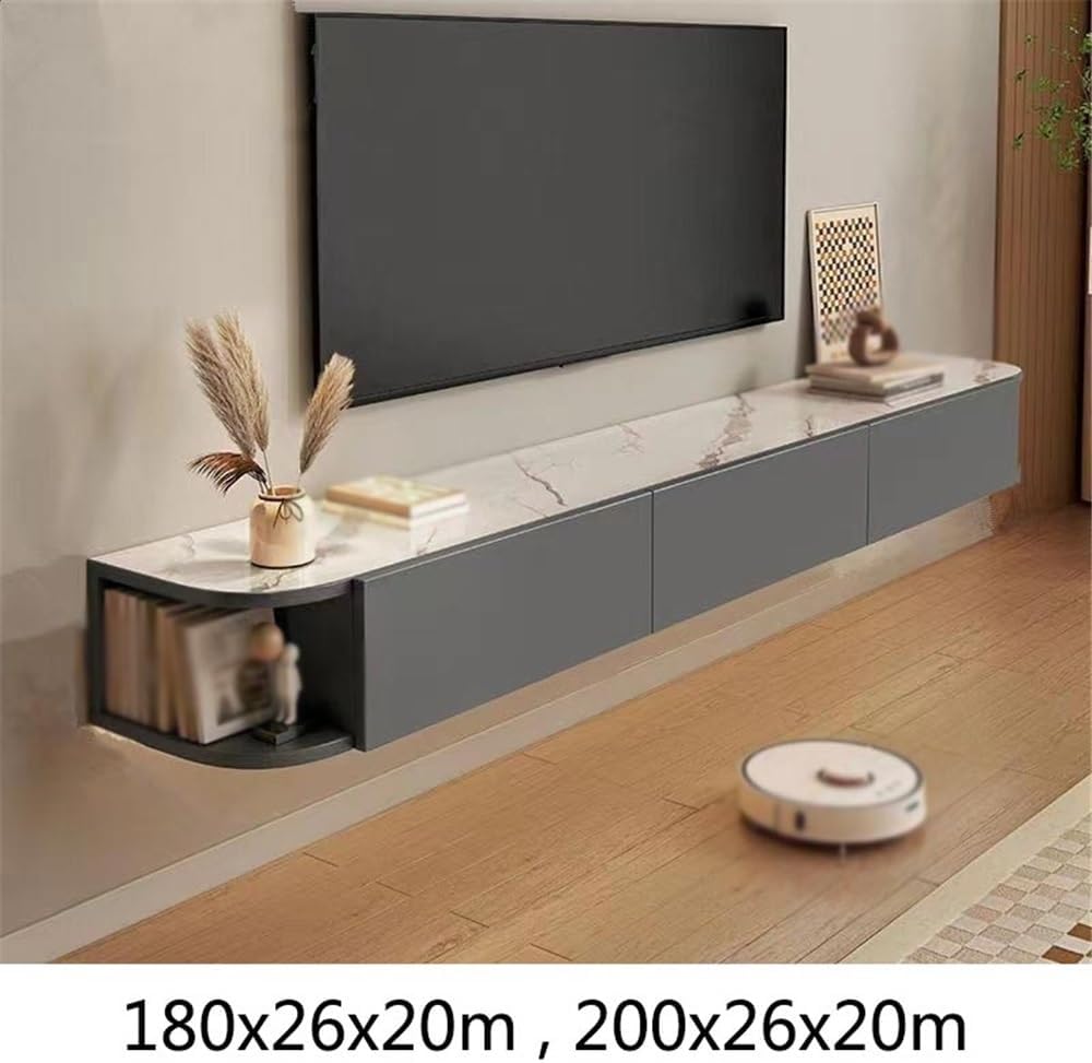 テレビキャビネット フローティングエンターテイメントセンター、隠し