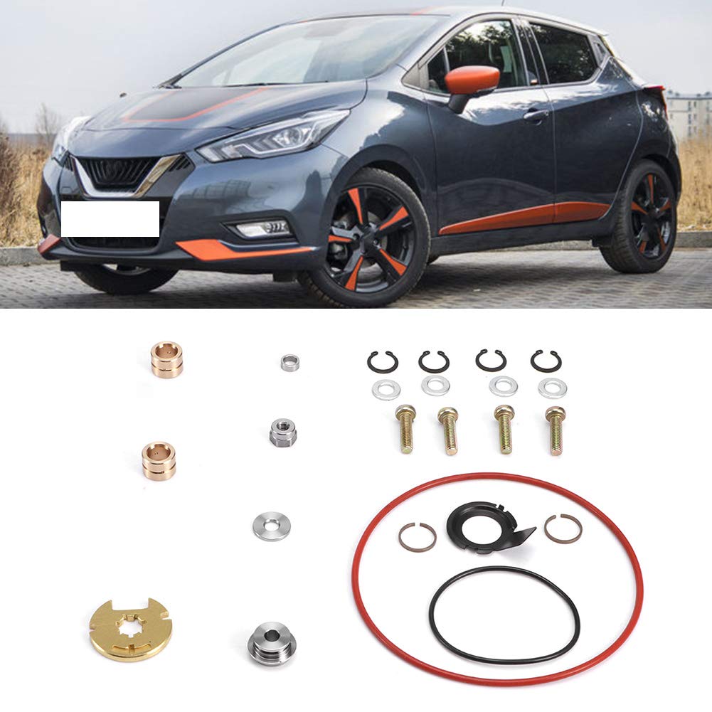 Kit de Reconstruction Turbo Robuste, Matériau en Alliage pour Turbocompresseurs KKK K14 K16, Kit de Réparation Turbo, Compatible avec, Application pour