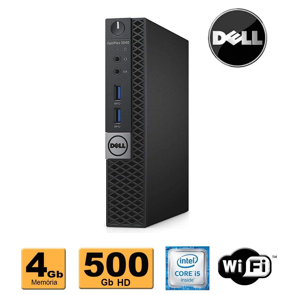 Cpu Mini Computador Dell Optiplex 3040 Intel Core i5 6500t 4Gb
