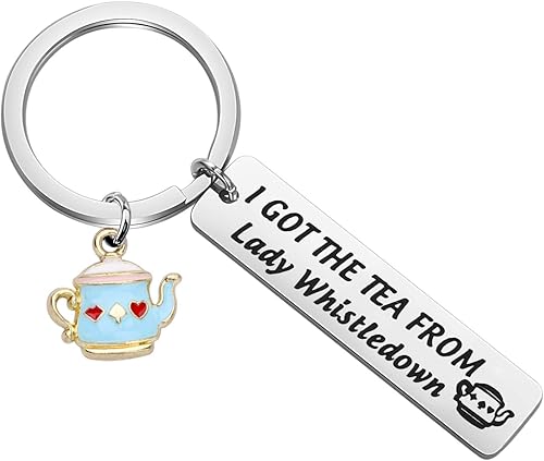 Llavero inspirado en el puente I Got The Tea From Whistledon