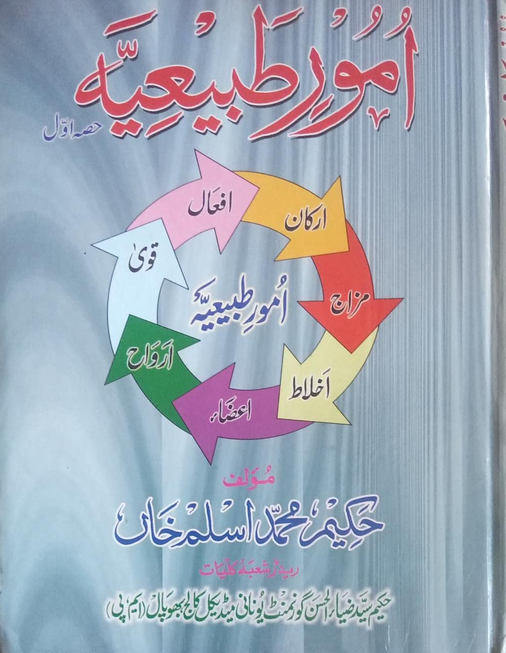 Umoor E Tabia by Dr Mohd Aslam Khan (M)