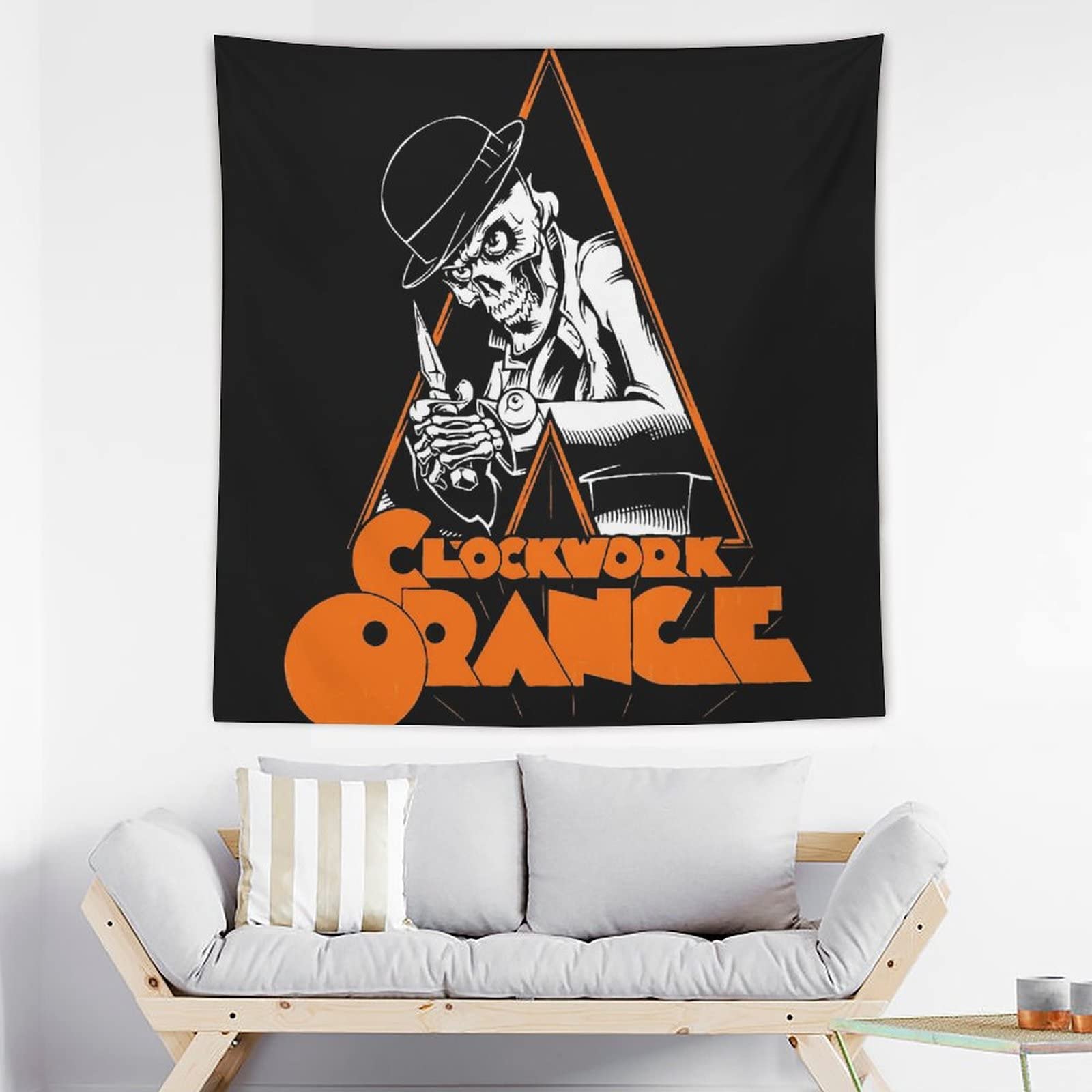 希少 カステルバジャック アート柄 大判ストール ひざ掛け 壁アート  