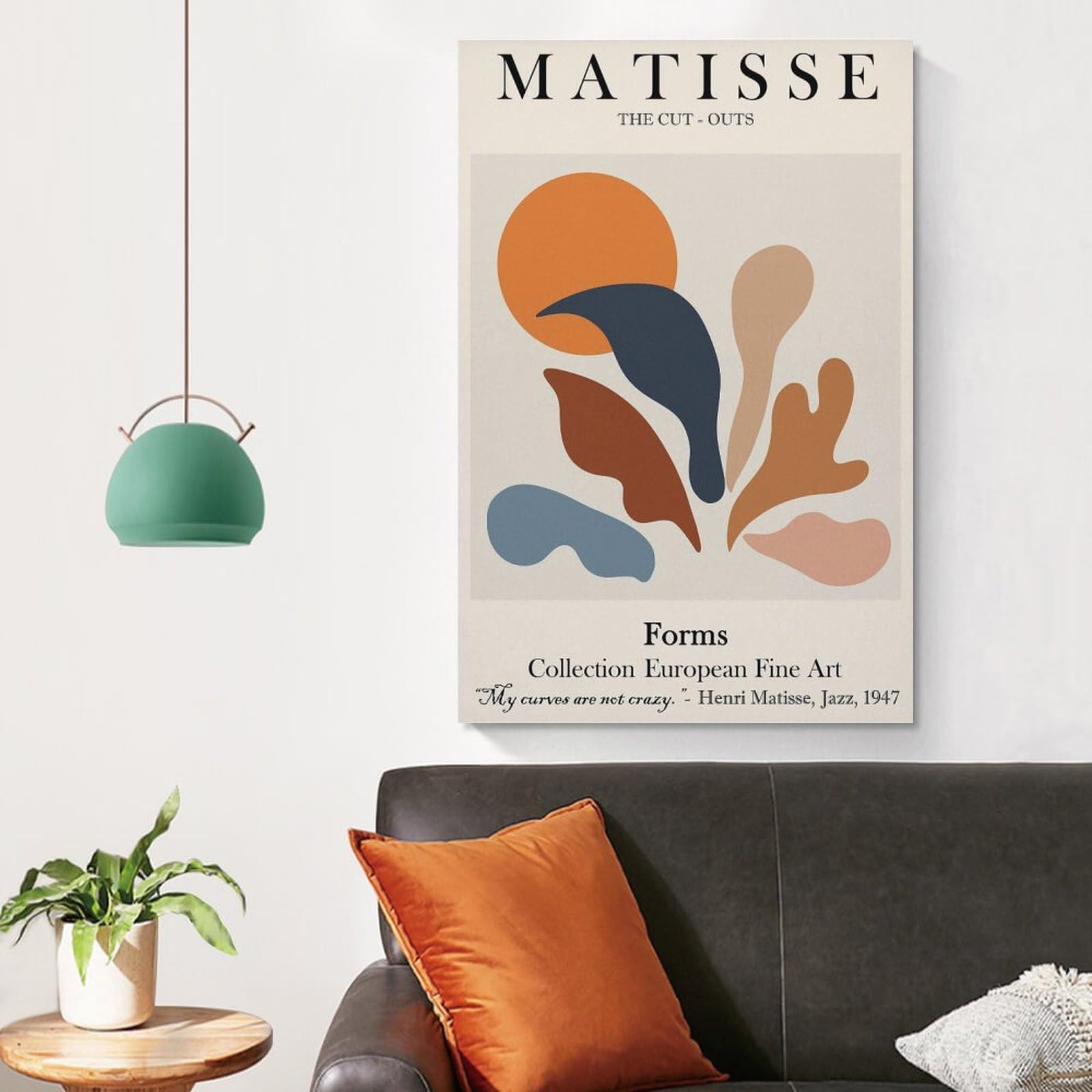 Amazon.co.jp: Henri Matisse ポスターマティスカットアウト