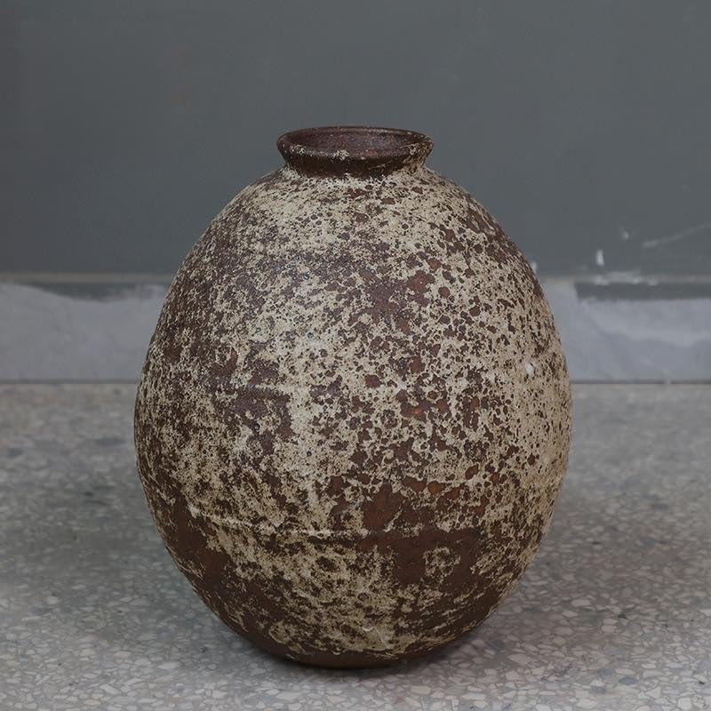 Vase rétro en poterie pour la maison et pot de fleurs de balcon