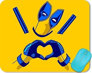 ZORI Avengers - Deadpool Yellow Background Gaming Mouse Pad - Computer Laptop PC| WFH Office | Anti-Skid, Anti-Slip, Rubbe... Price In India