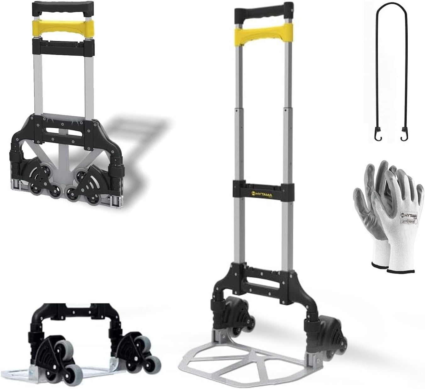 carrello a 3 ruote per scale