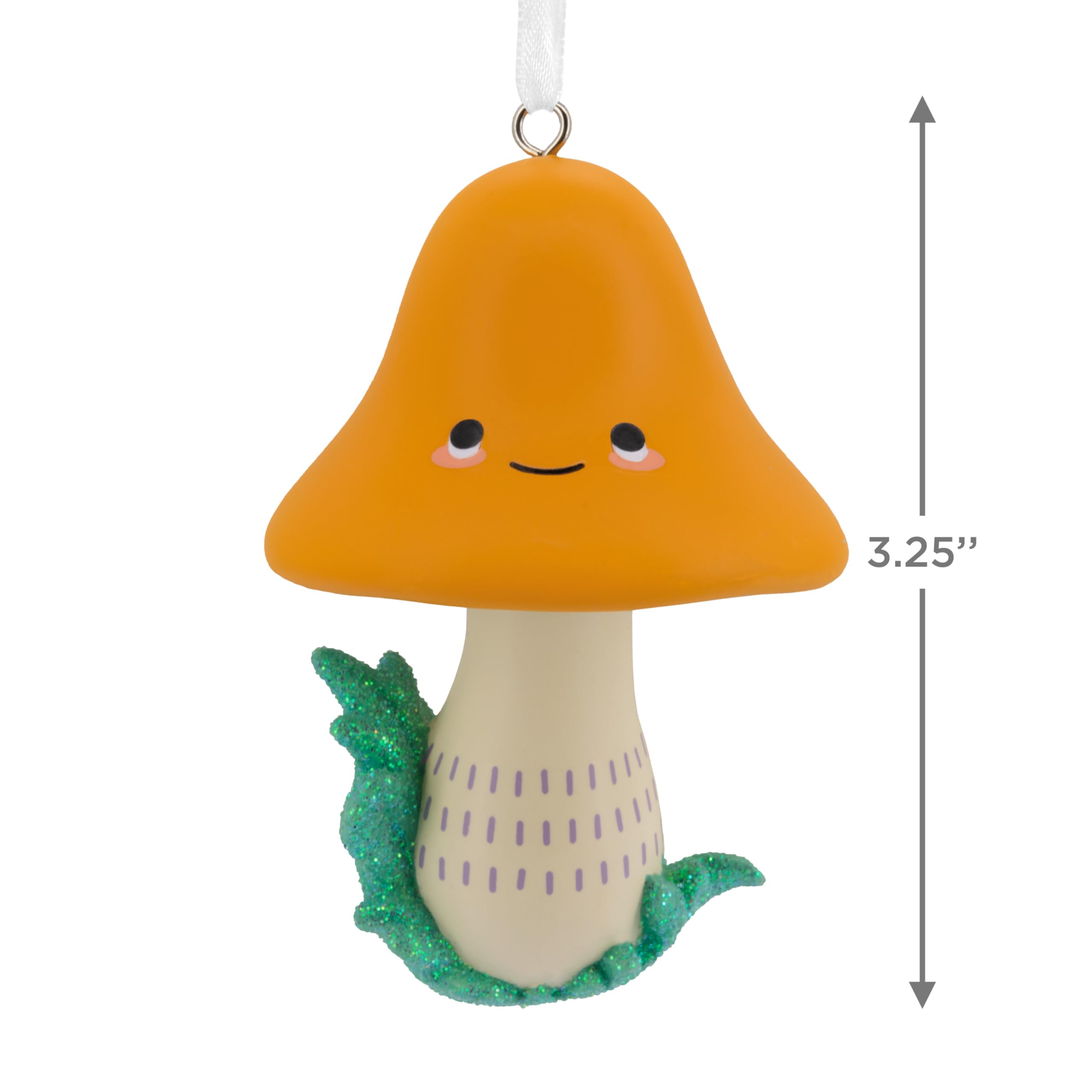 Amazon.com: Hallmark Smiling Mushroom Christmas Ornament : Home 