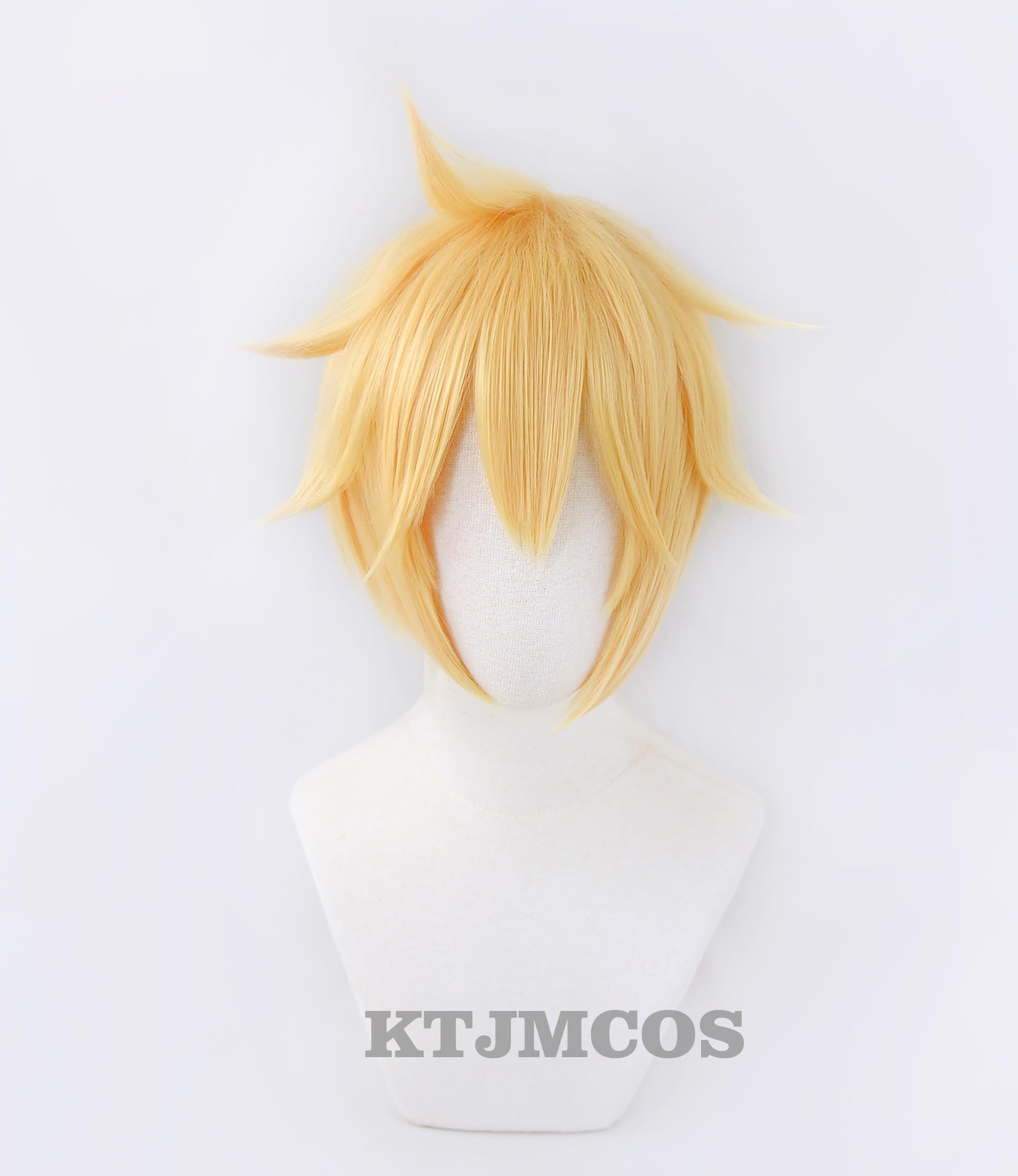 Amazon.co.jp: KTJMCOS 耐熱 コスプレ ウィッグ 鏡音 レン len cosplay