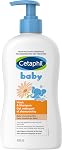 Cetaphil Laver les bébés & Shampooing avec calendule biologique - Sans la déchirure - Sans parabène, colorant et huile minérale - 400ml Pompe
