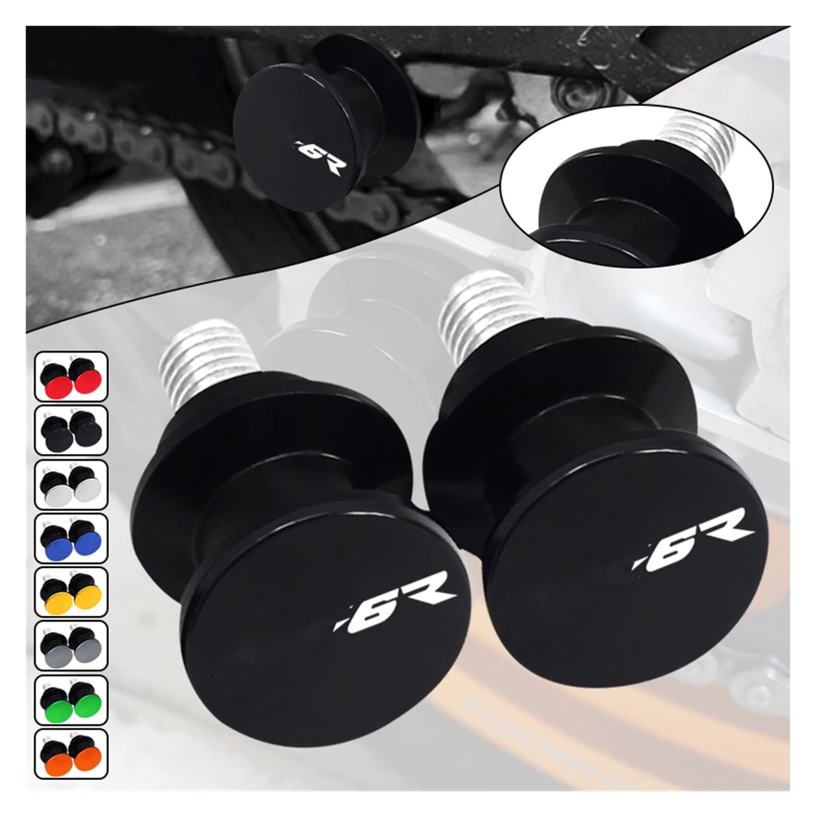 Amazon.co.jp: オートバイスイングアーム スプール スライダー