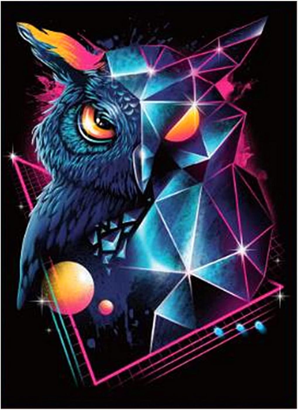 衣類パッチ 定価 衣料品絵画248mmクールフクロウ鳥バイカーパッチ熱伝達服ステッカー絵画 Diyアップリケを縫う 衣類パッチ 定価 衣料品絵画248mmクールフクロウ鳥バイカーパッチ熱伝達服ステッカー絵画 Diyアップリケを縫う