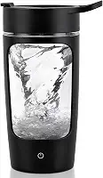 Coqueteleira elétrica, feita com Tritan – livre de BPA – Copo misturador portátil/Coqueteleira recarregável por USB para shakes de proteína e shakes de substituição de refeição, 623 g