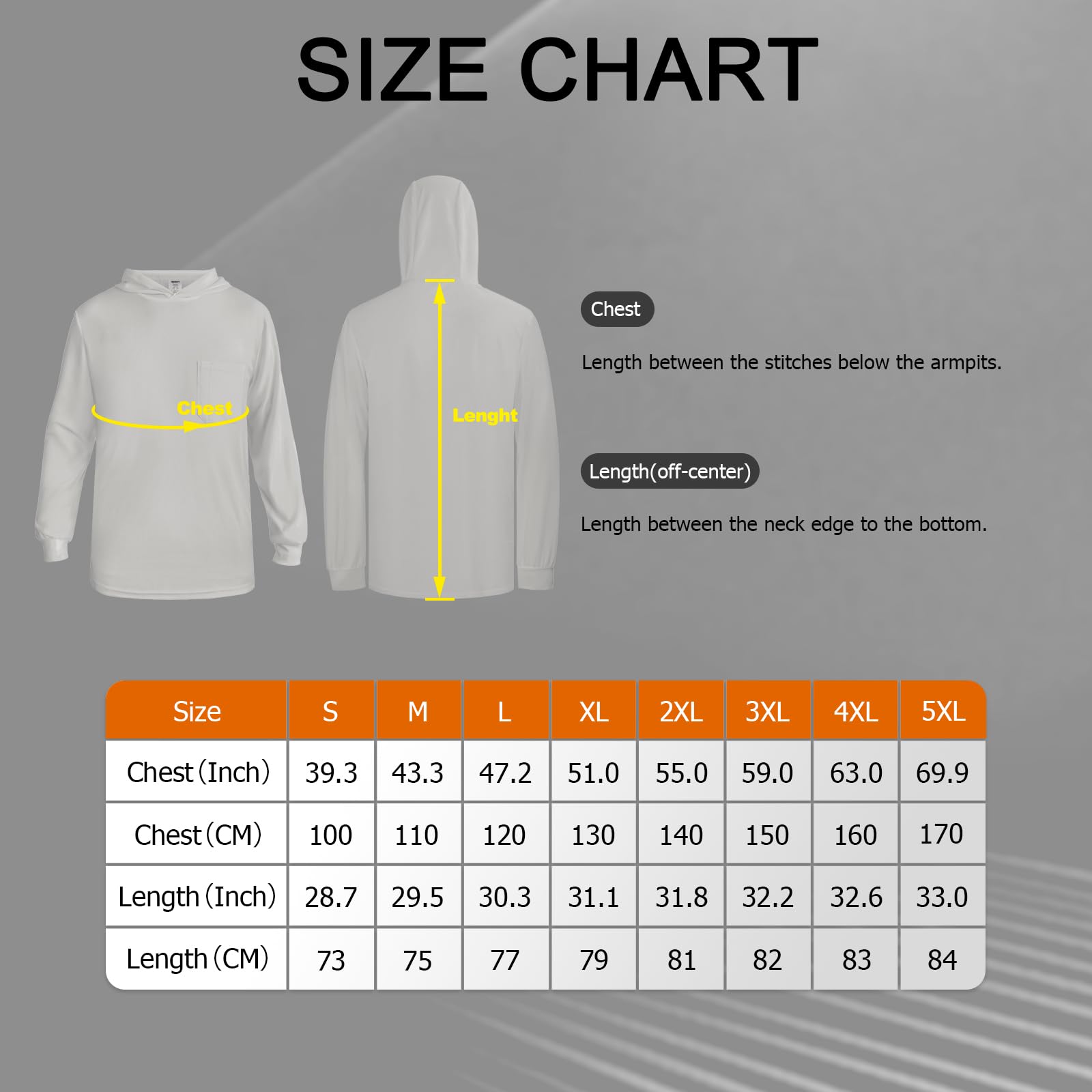 TCCFCCT Chemise de sécurité haute visibilité pour homme