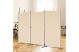 RANTILA 3 Panel Room Divider: Optimize Your Patio Space