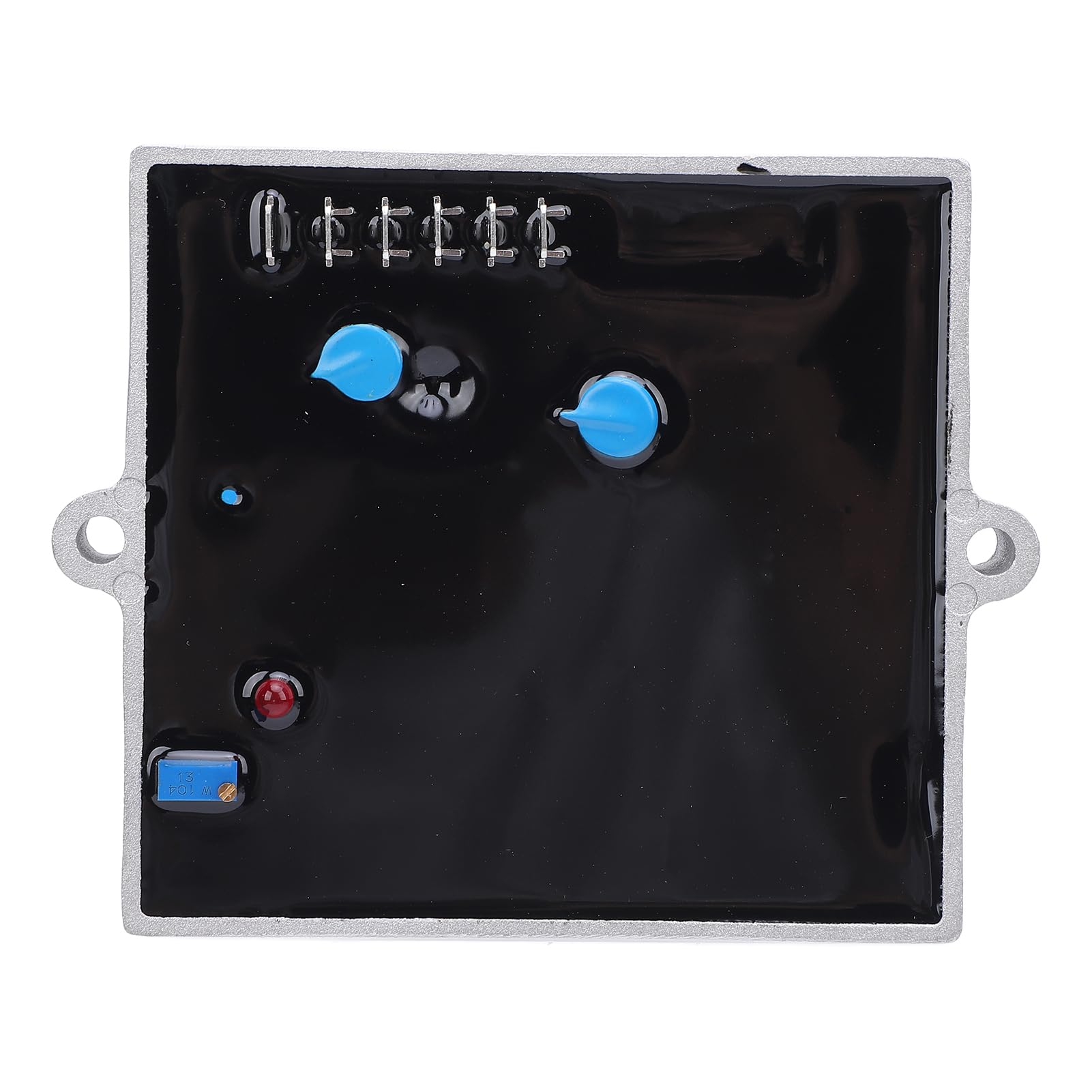 Ausla Regulador de Voltaje del Generador Regulador de Voltaje Automático de Metal 0F97190SRV Diseño de PCB de Salida Estable de Repuesto con Potenciómetro para Generador 81918 83049 083049