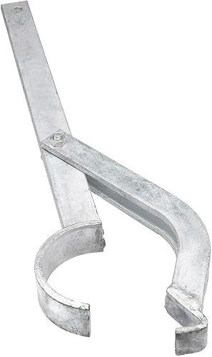 Miniatura 2 de Herramienta de ensanchamiento de valla de tela de enlace de cadena - Barra de ensanchador de valla galvanizada - Camilla de valla de alambre tejido