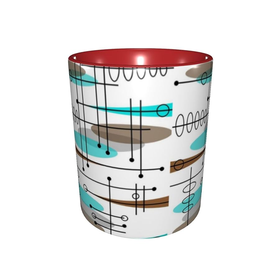 Amazon.co.jp: ミッドセンチュリー現代のブルーブラウン