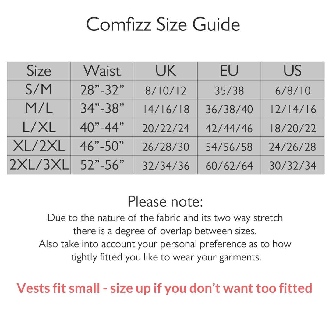 Comfizz Light Support Vest męska (S/M, czarna)