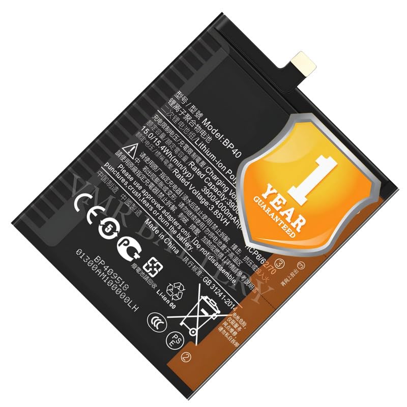 Image of Original BP40 Battery Compatible for Xiaomi Redmi K20 Pro (M1903F11I) | Xiaomi Mi 9T Pro (M1903F11G) - (4000mAh) - 1 Year Warranty K7