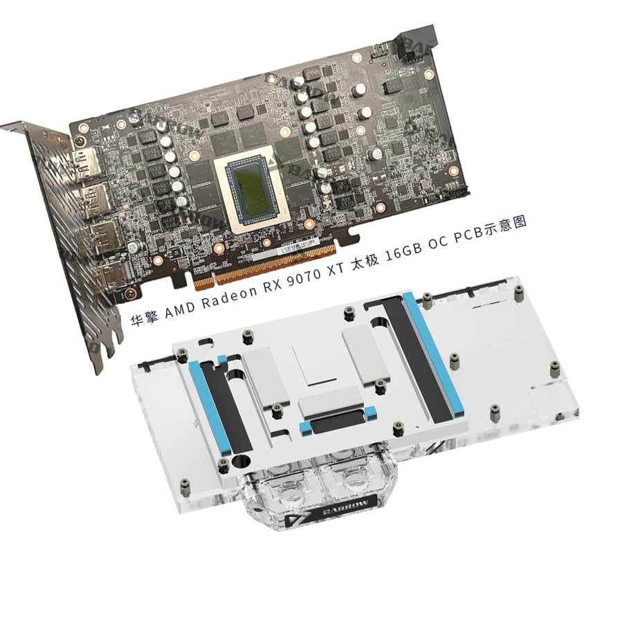 Amazon.co.jp: Barrow Copper GPU 水冷ブロック GPU ウォーター