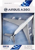 Vista 3 de Daron Airbus Single Plane A380 White