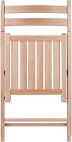 Vista 10 de Winsome Robin Folding Chair Set, No assembly, Natural, Set of 4