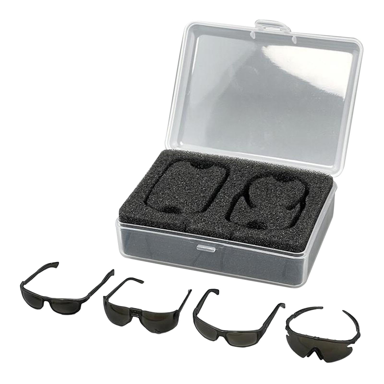 SSbeauty 3X 1/6 Scale Eyeglasses Frames For 12" Action Figure Dolls - Custom Accessories For Male & Female Figures - View #12