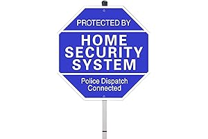 HEIOKEY Alarm Sign - Enhanced Home Security