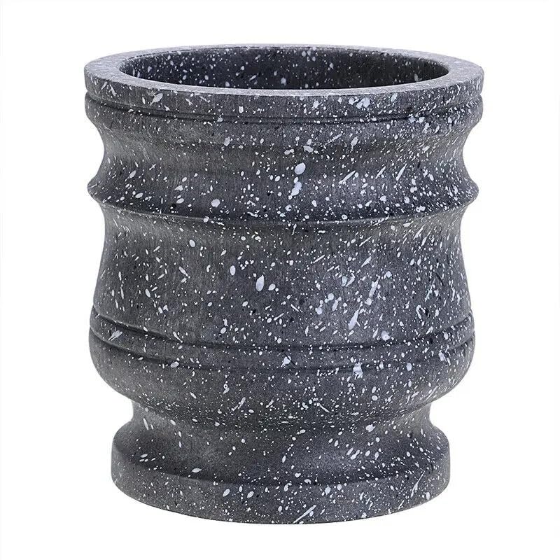 Pestle and Mortar Pattern Pestle Set Herb Spice Grinder Solid Grinder Cooking