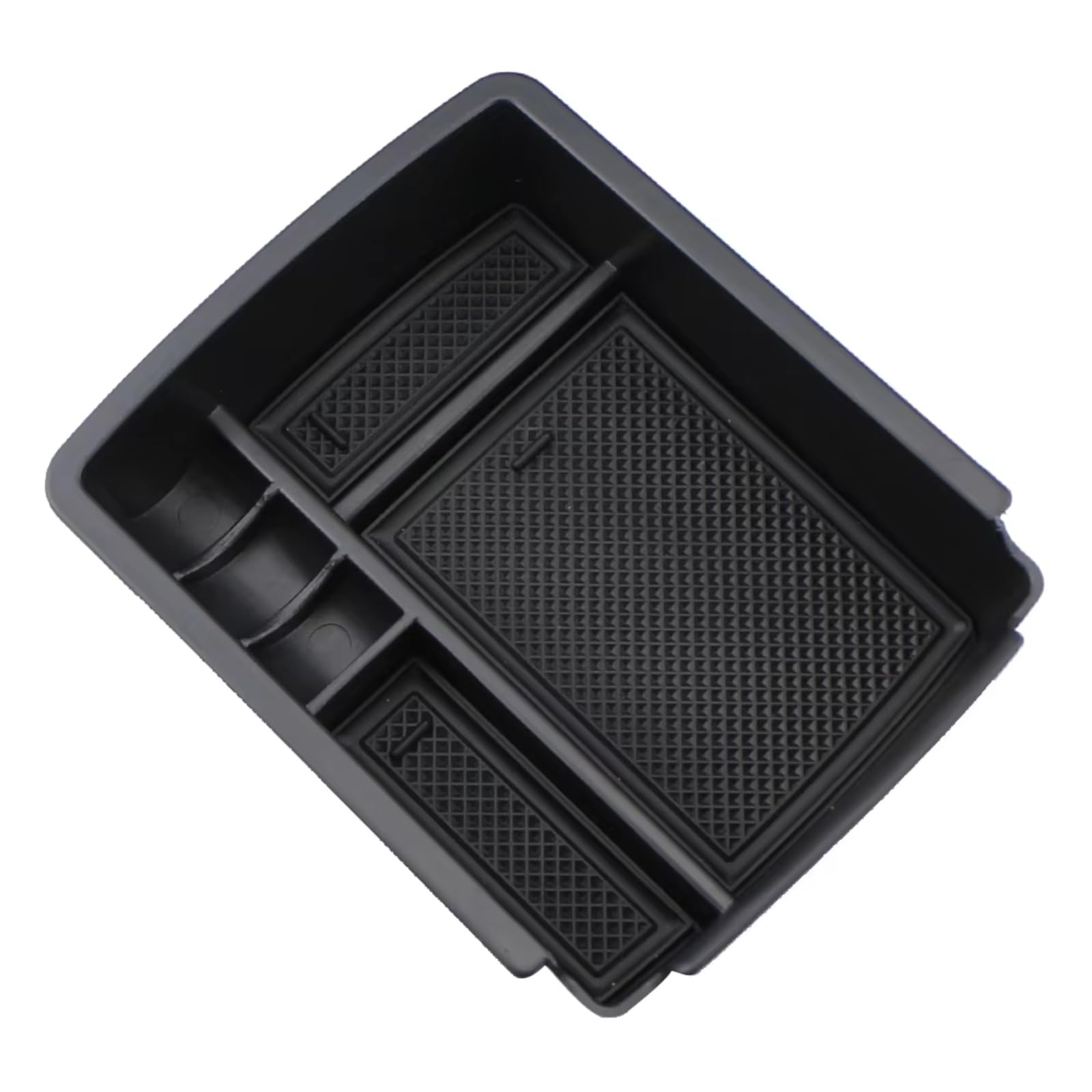 DSEQOPHH Armrest Insert Organiser Compatible With Vw For Golf For Mk7 For Gti 2013-2019 1 Pcs Armrest Storage Box Center Console Organizer Replacement Accessories