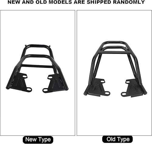 Miniatura 4 de Acouto Portaequipajes para motocicleta MSX125 M3 Soporte para pasamanos trasero de motocicleta, soporte para caja de equipaje, soporte de hierro