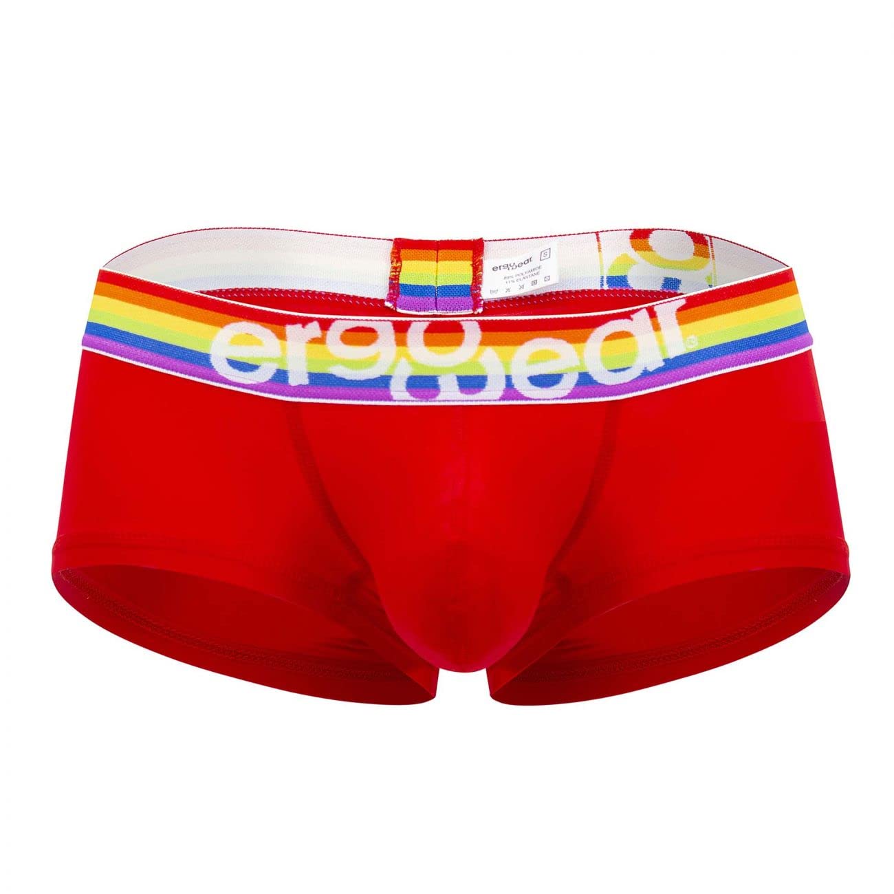 ErgoWear Men's Underwear Boxer Briefs MAX XV (Red/L)