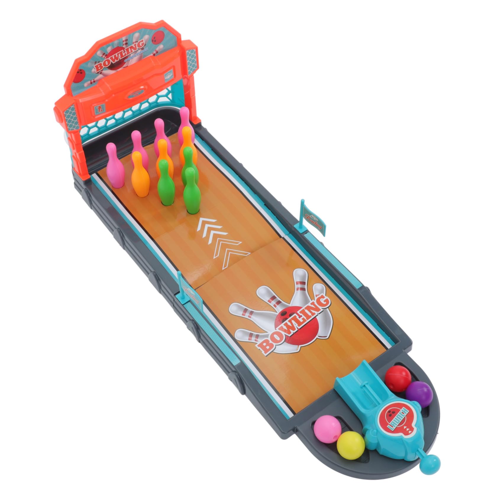 Jeu de Bowling de Table pour Cultiver L'observation et Interaction Parent-garçon et Filles en Abs pour Garçon et Filles Jouet Éducatif Set Pendant Loisirs