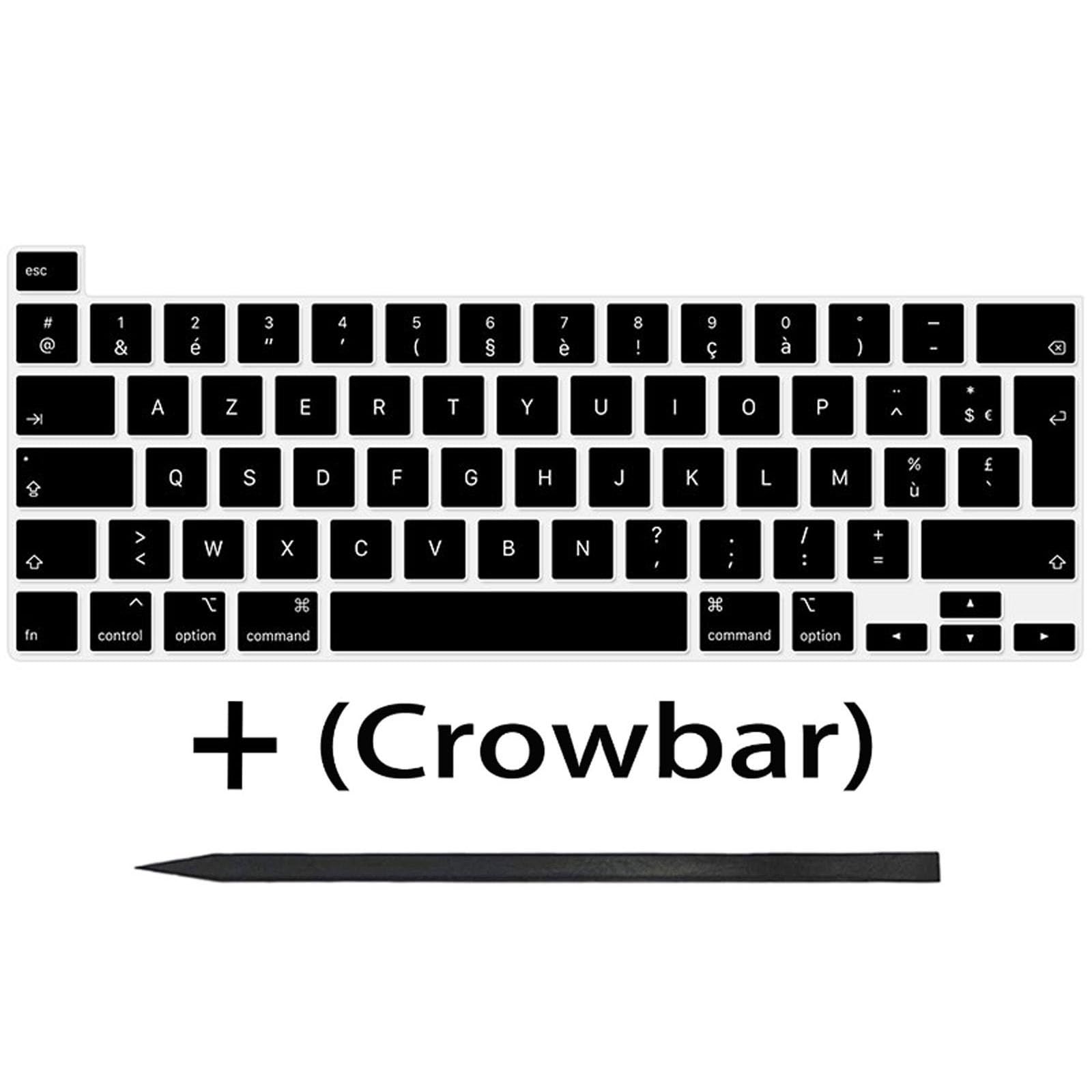 Capuchons De Touches Clavier FR Pour MacBook Pro Retina 13" 16" 2019-2020 - Modèles A2141 A2289 A2251