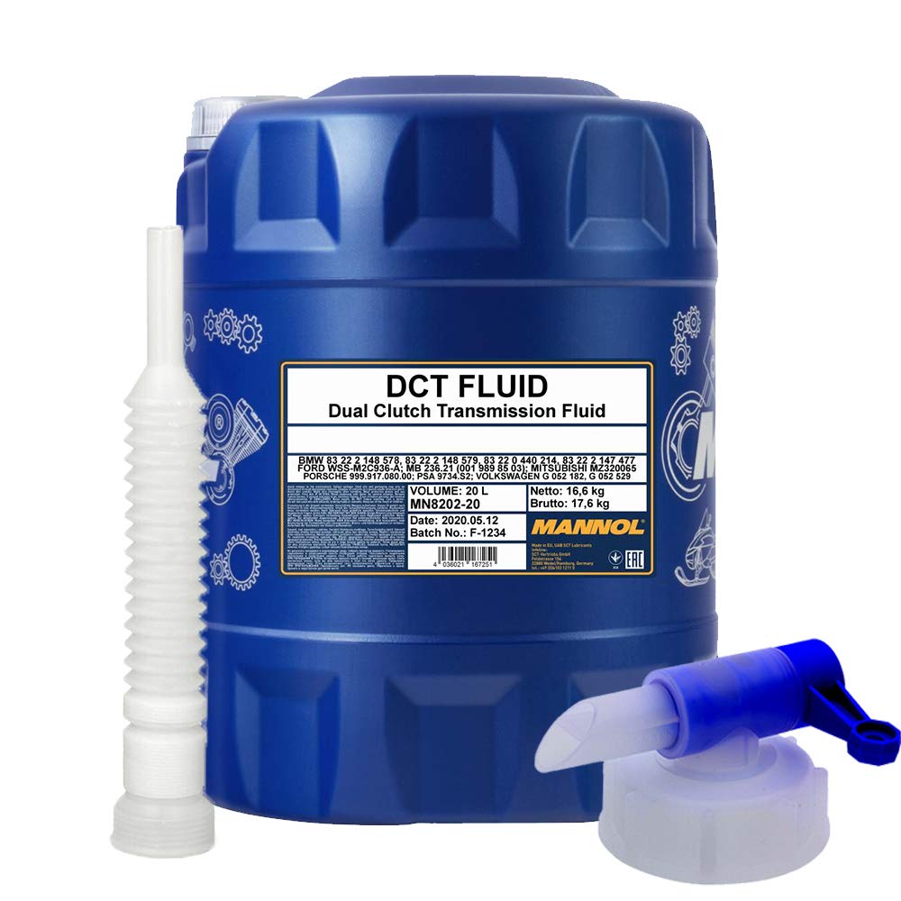 20 Liter, MANNOL 8202 DCT Fluid Getriebeöl (5,68€/Liter)