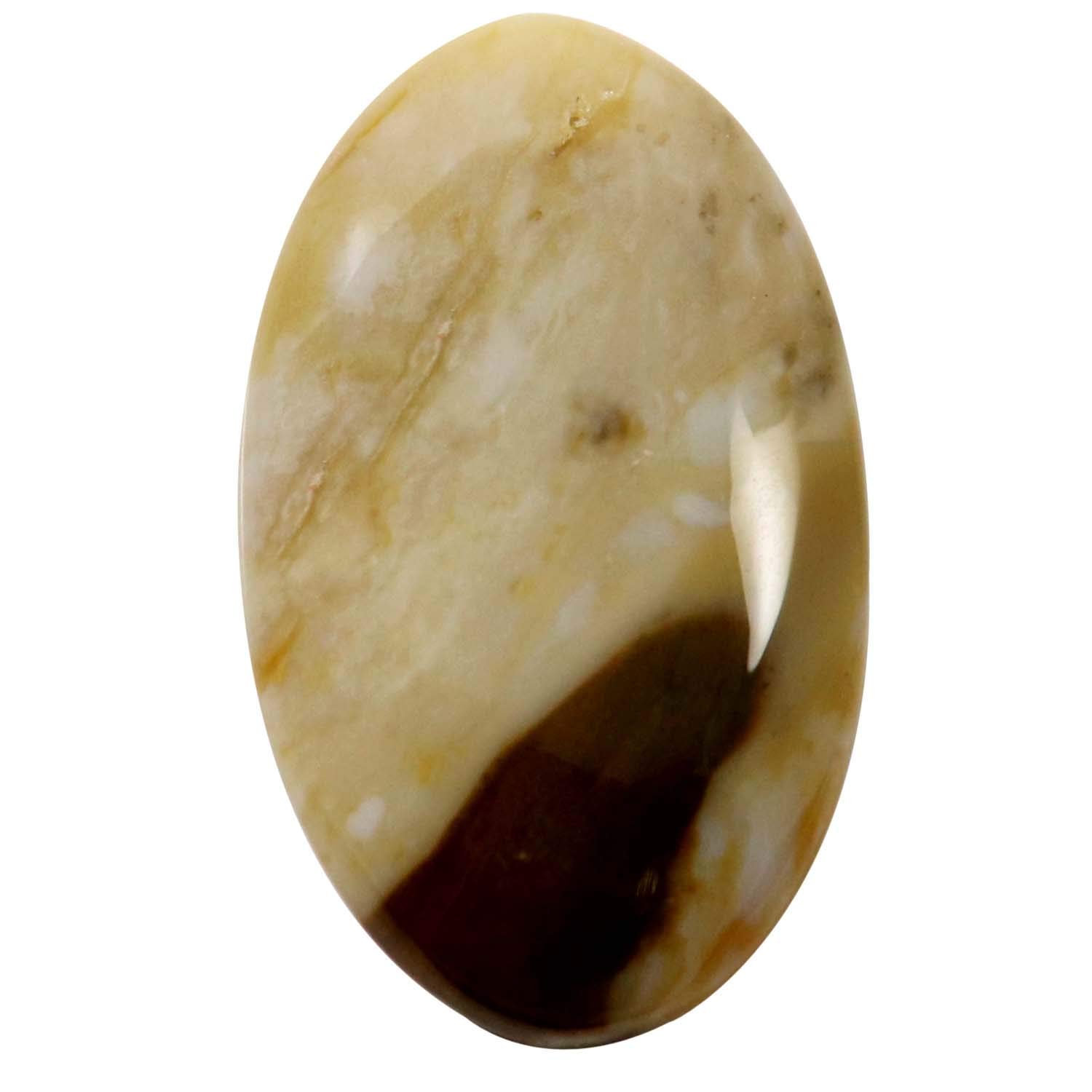 Polka Dot Agate Oval Cabochon Natural Meditation Healing Gemstone 42.4cts QX71-image-8