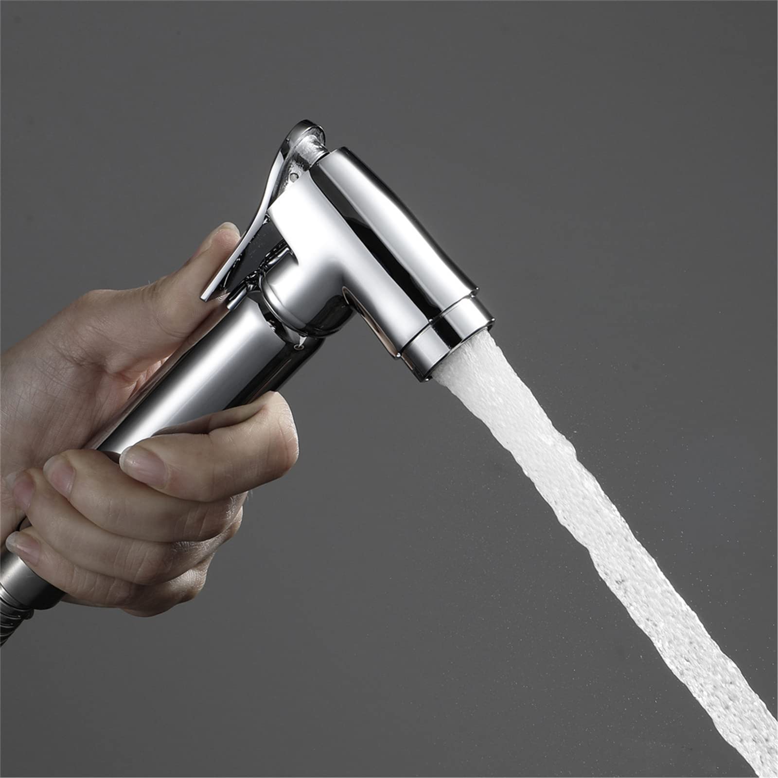 Douchette WC, Laiton Pulvérisateurs de Bidet à Main Portable Douchette Toilette WC Haute Pression Bidet Toilette Multifonctionnel Kit Hygiene WC pour Hygiène Personnelle