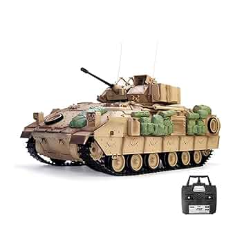 Amazon.co.jp: ブラッドレー 戦車模型 戦車 ラジコン戦車 1:16