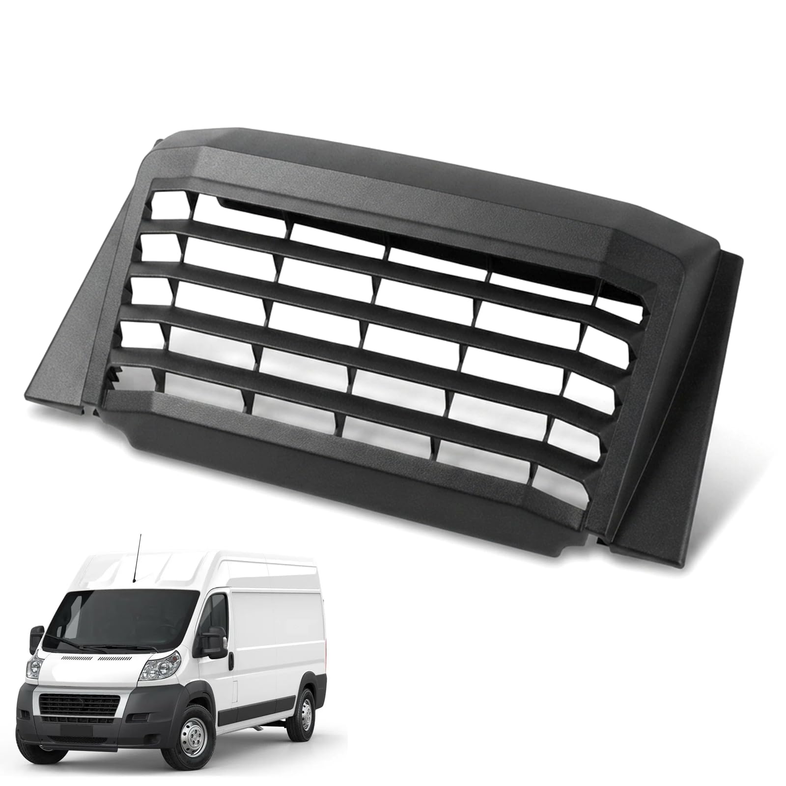 Couvre siege arrière gauche/droite pour Fiat Ducato 250, Peugeot Boxer, Citroën Jumper - OEM 60911739 (remplace 1617533080), plastique robuste (siège arrière)